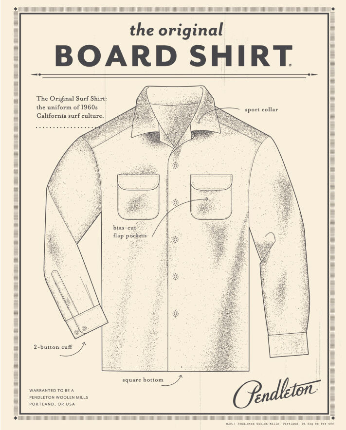 Shop the world famous wool Board Shirt | Pendleton